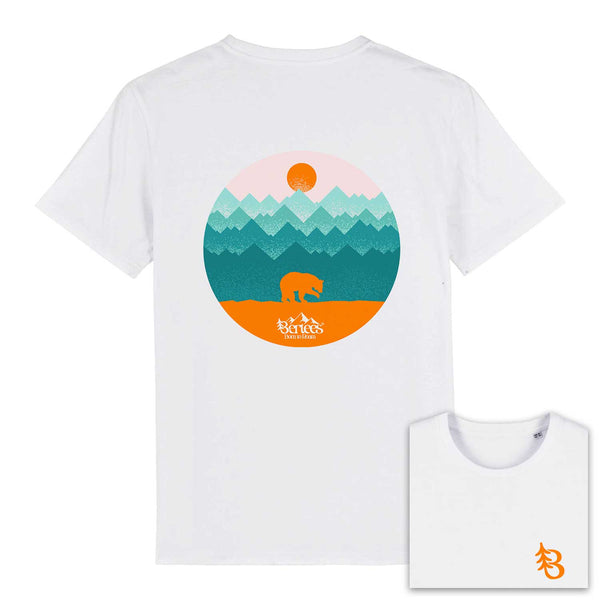 Bear Organic Cotton T-Shirt | Back Print
