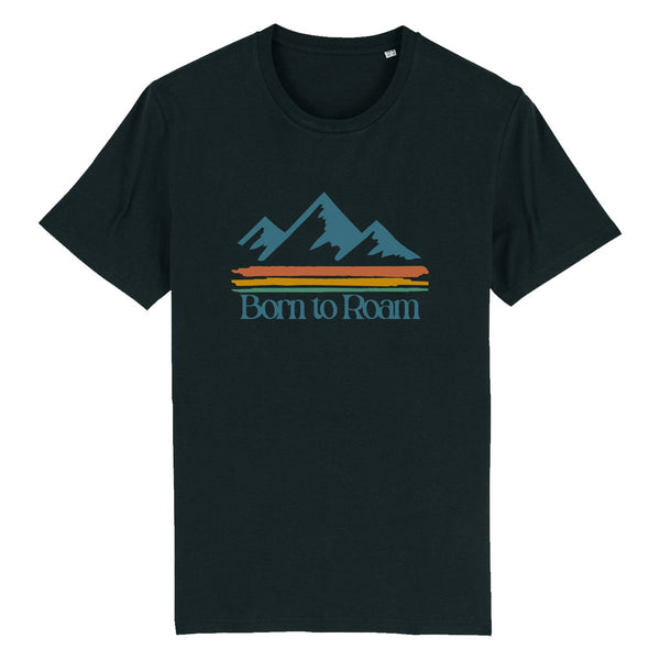 Born To Roam Organic Cotton T-Shirt | Front Print