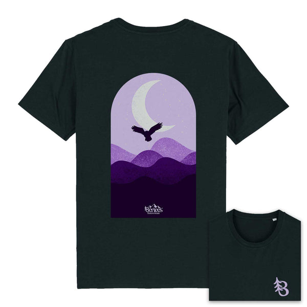 Owl and the Moon Organic Cotton T-Shirt | Back Print