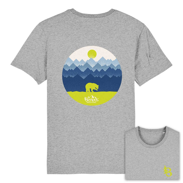 Bear Organic Cotton T-Shirt | Back Print