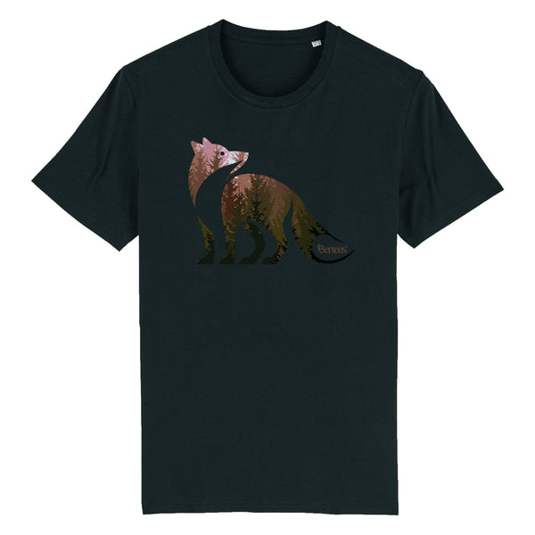 Fox Organic Cotton T-Shirt | Front Print