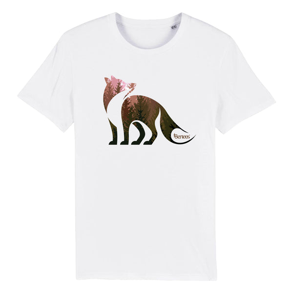 Fox Organic Cotton T-Shirt | Front Print