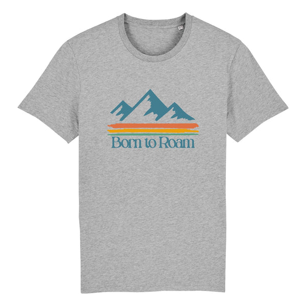 Born To Roam Organic Cotton T-Shirt | Front Print