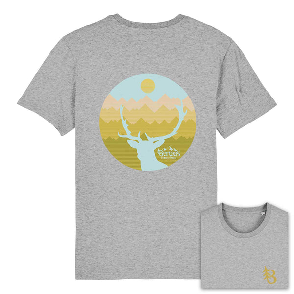 Stag Organic Cotton T-Shirt | Back Print
