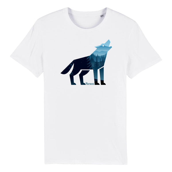 Wolf Organic Cotton T-Shirt | Front Print